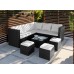 Dārza komplekts 1162S2 Melns